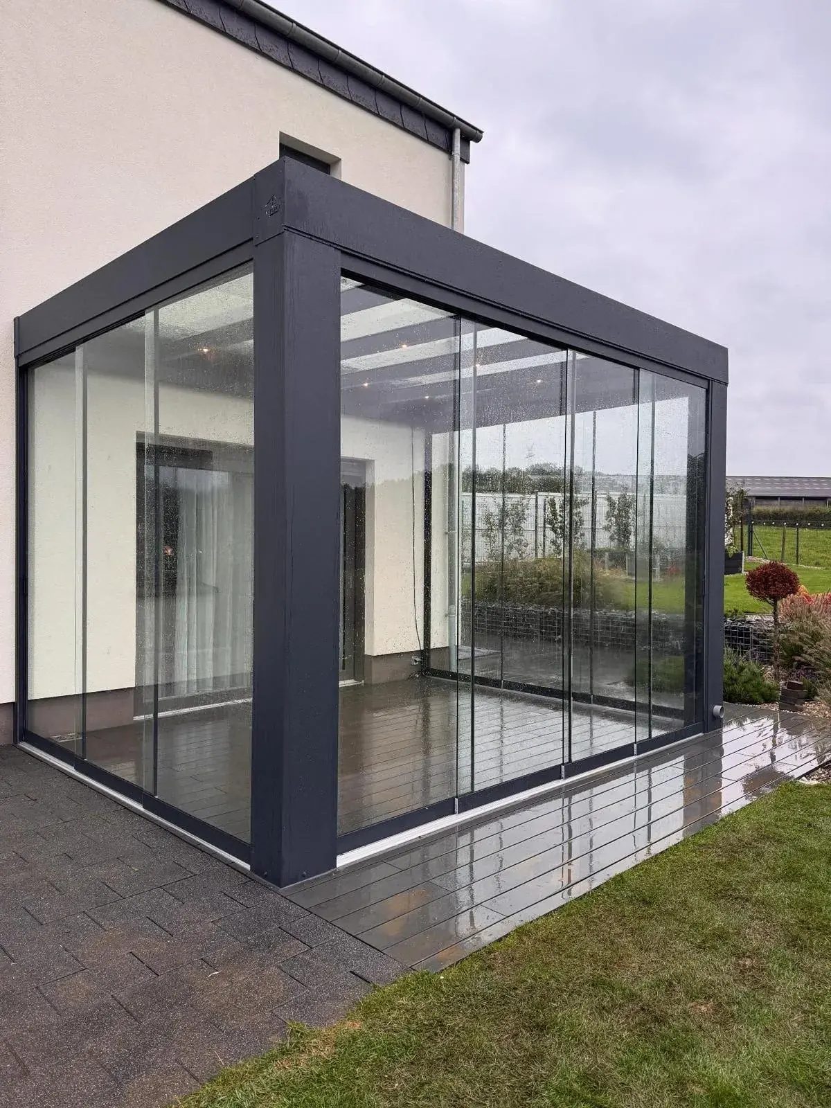 Cube-Veranda aus Aluminium